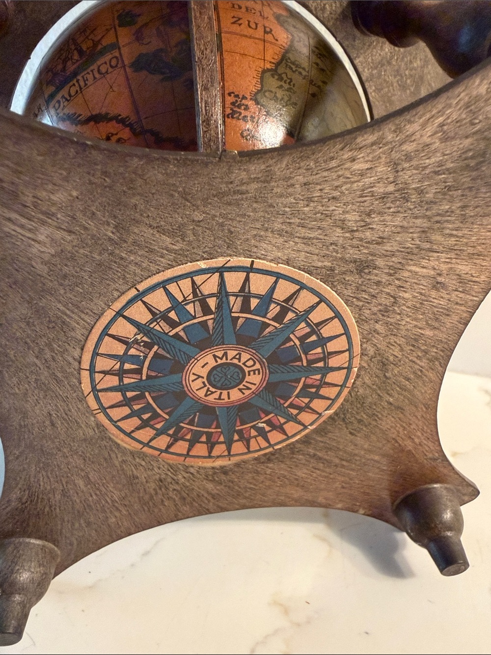 Vintage Italian Old World Zodiac Globe - Picture 7 of 10